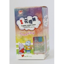 銀翔彩色花塔糖